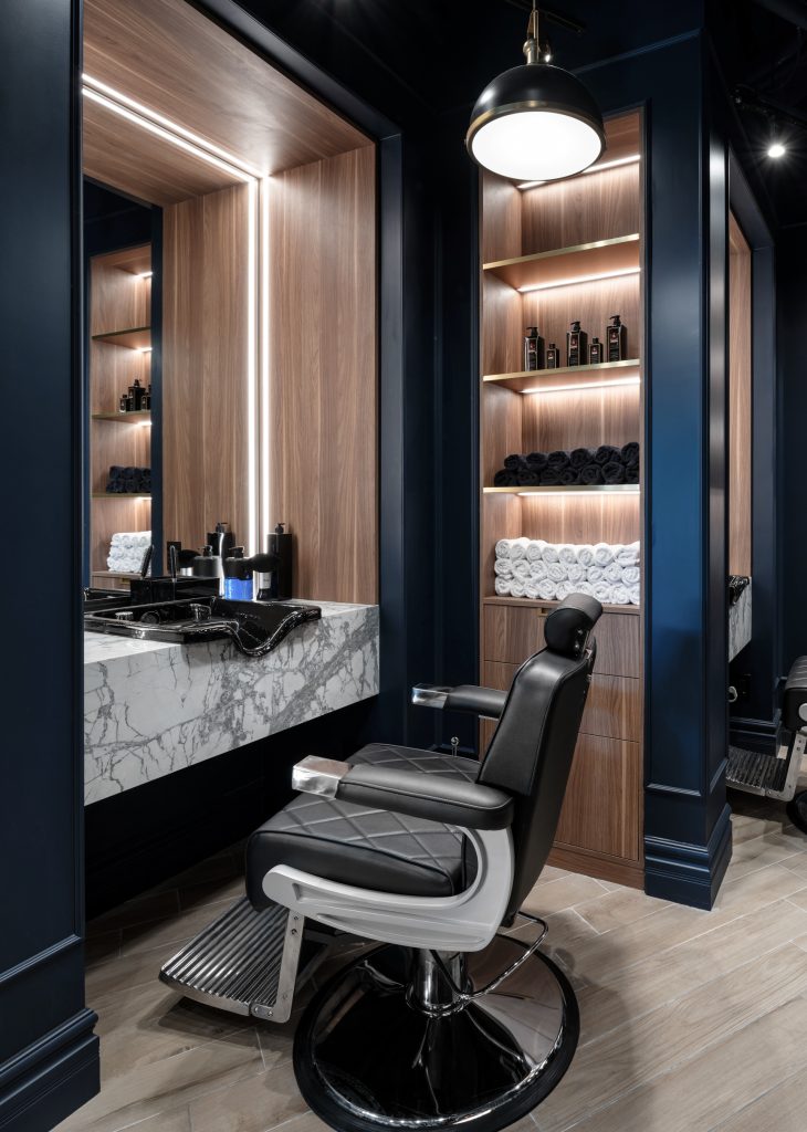Duke's Castle Barbershop - RZ Interiors