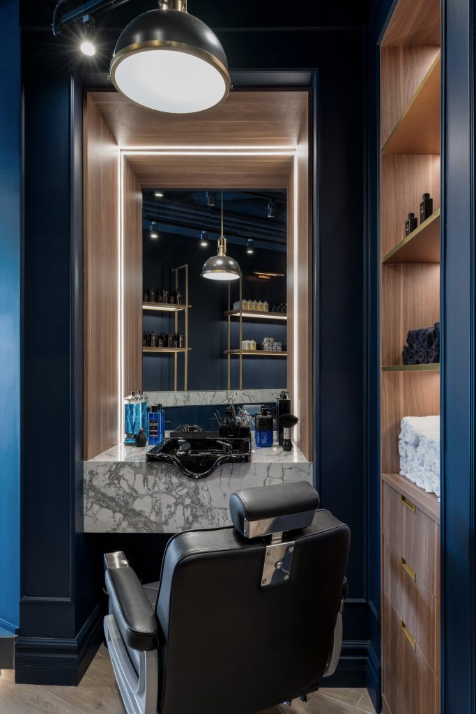 Duke's Castle Barbershop - RZ Interiors