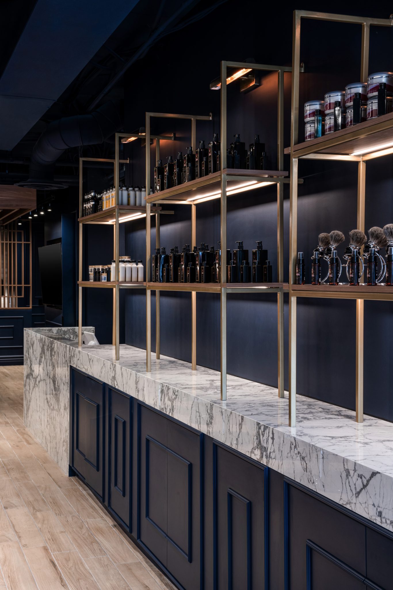 Duke's Castle Barbershop - RZ Interiors