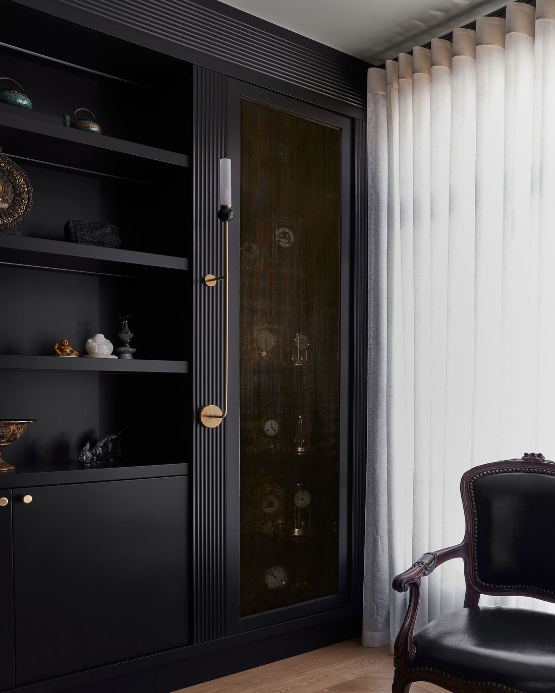 Bar cabinetry — House Number Three — interior design by RZ Interiors