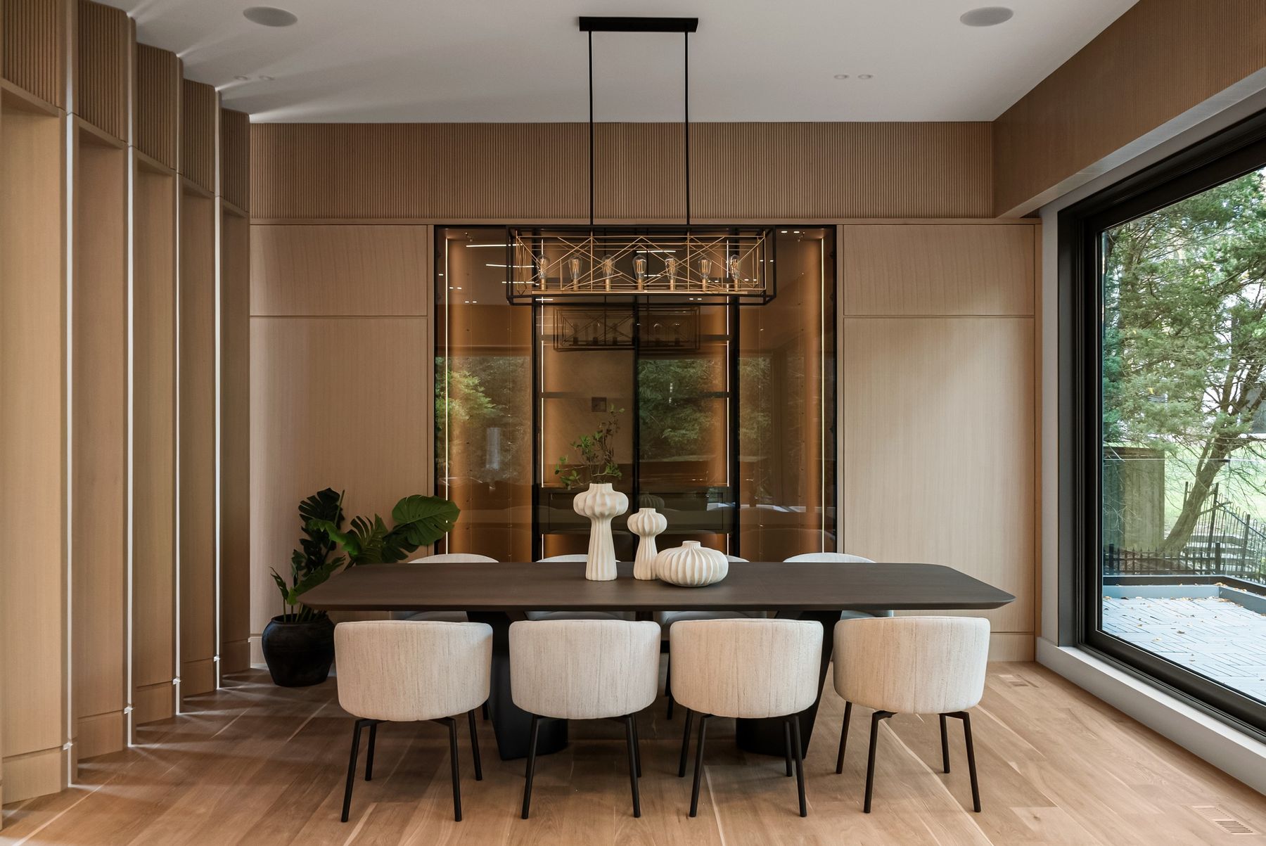 Dining room — The Offset, Toronto — interior design by RZ Interiors