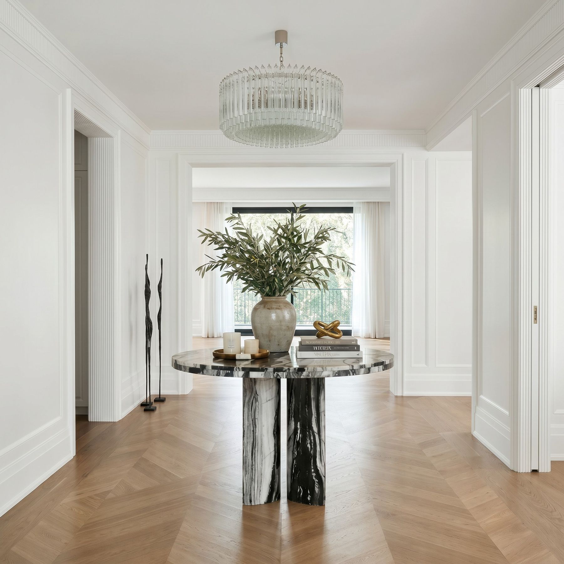 Foyer — House Number Three — interior design by RZ Interiors