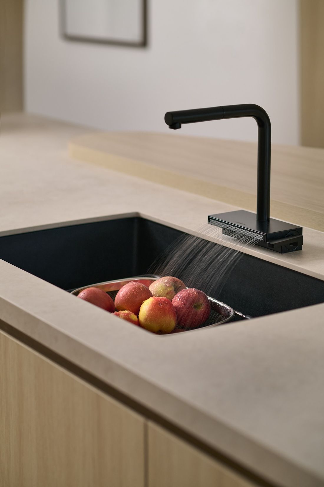 Integrated sink — The Void — interior design by RZ Interiors