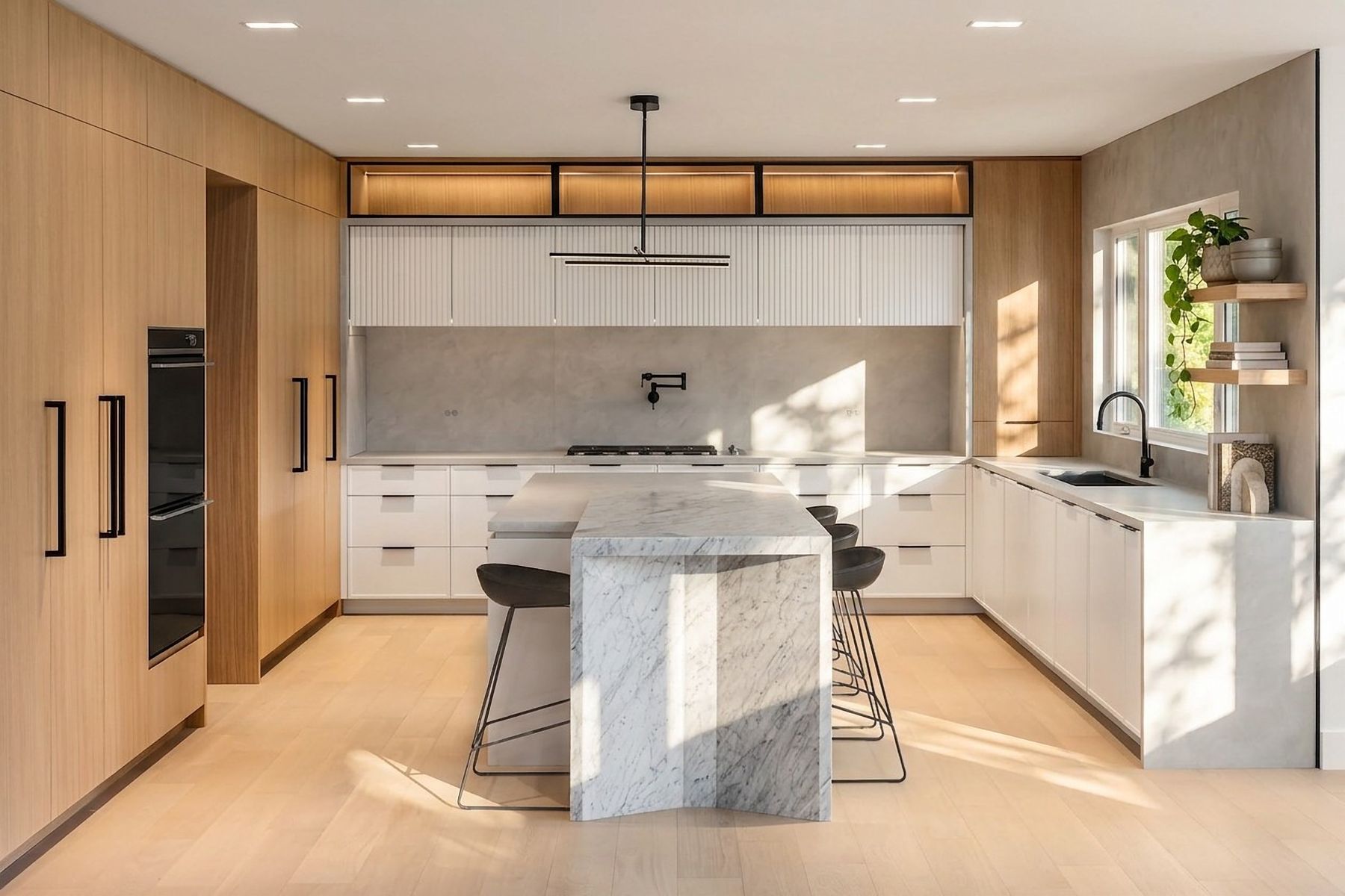 The Frame: A bright, spa-like family home with an Italian kitchen at its heart — Kleinburg, Vaughan, RZ Interiors