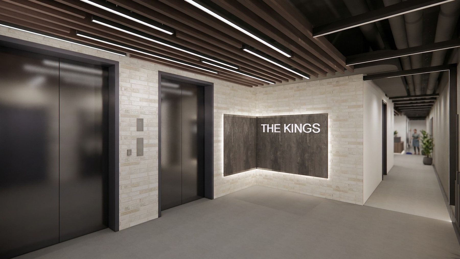 The Mezzanine Lofts: A King West loft building, given one identity from the garage to every floor — King West, Toronto, RZ Interiors