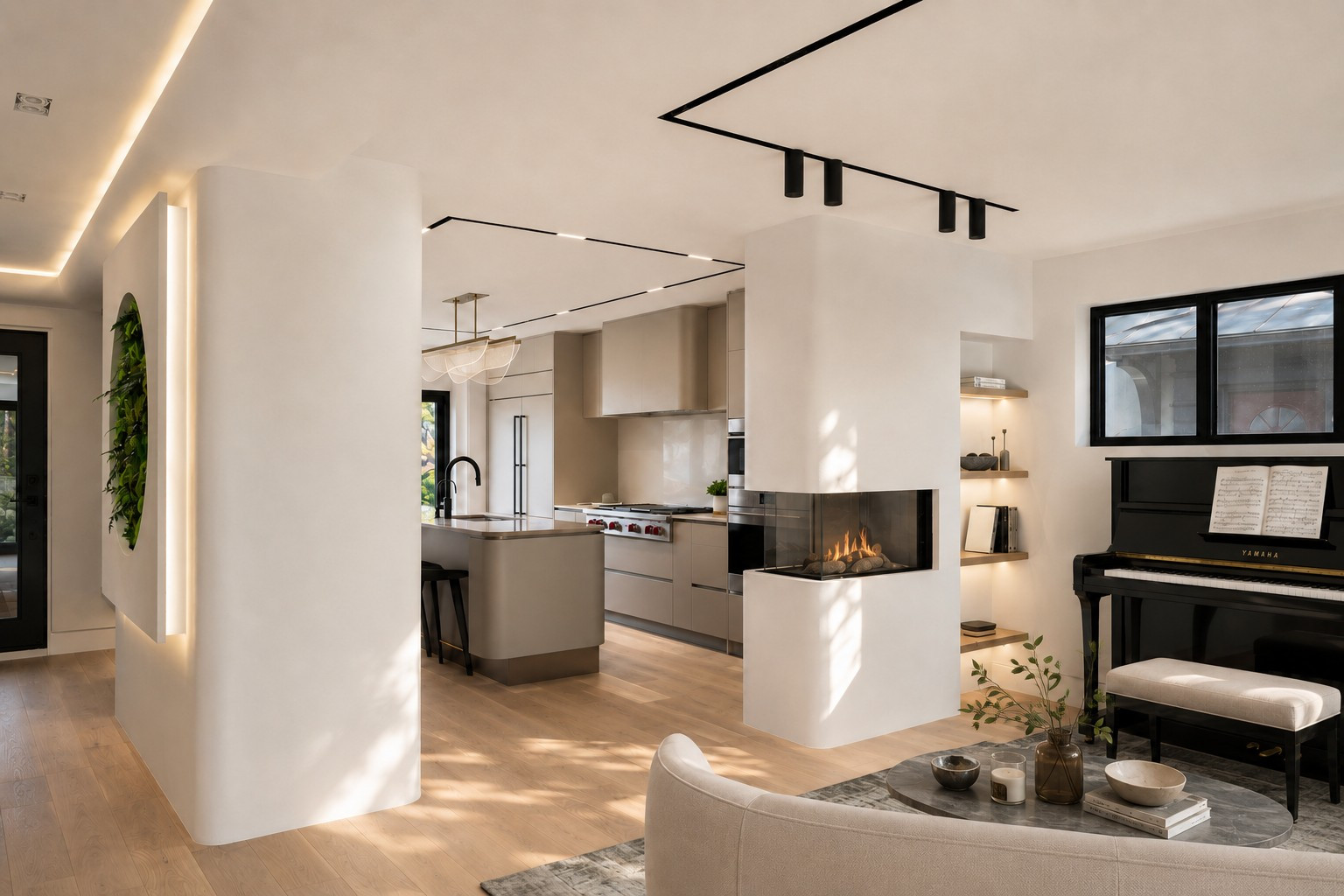 The Open House — Moore Park, Toronto · Full-gut remodel, interior design by RZ Interiors