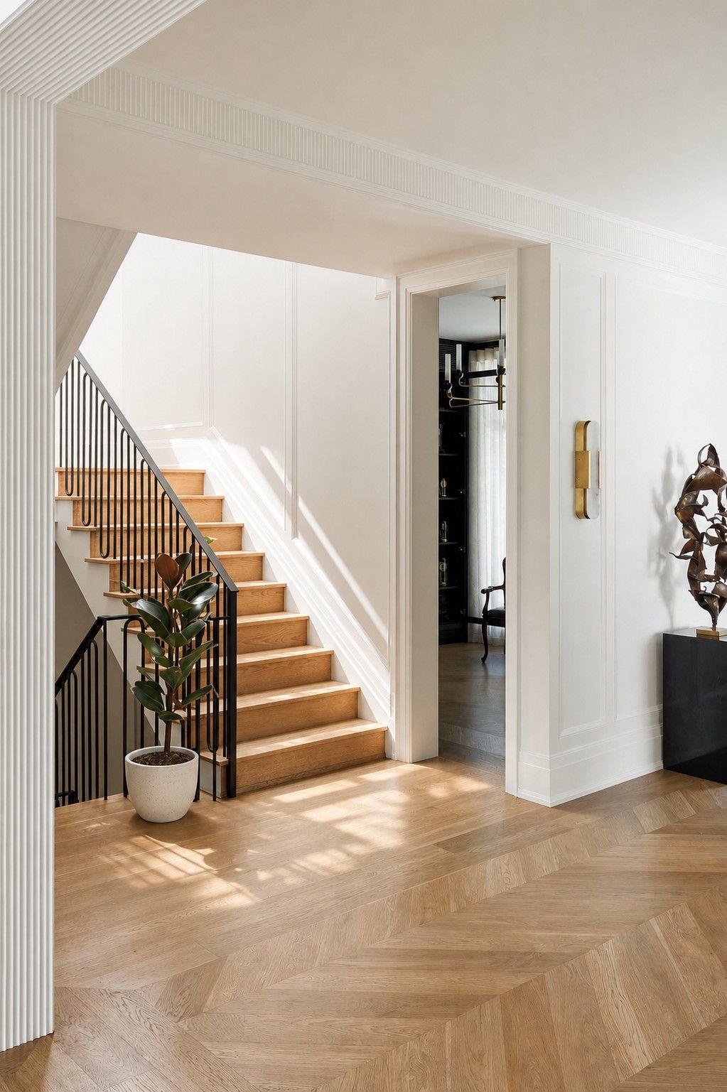 The stair — House Number Three — interior design by RZ Interiors