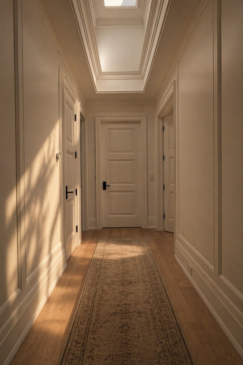 Upper hall — House Number Three — interior design by RZ Interiors