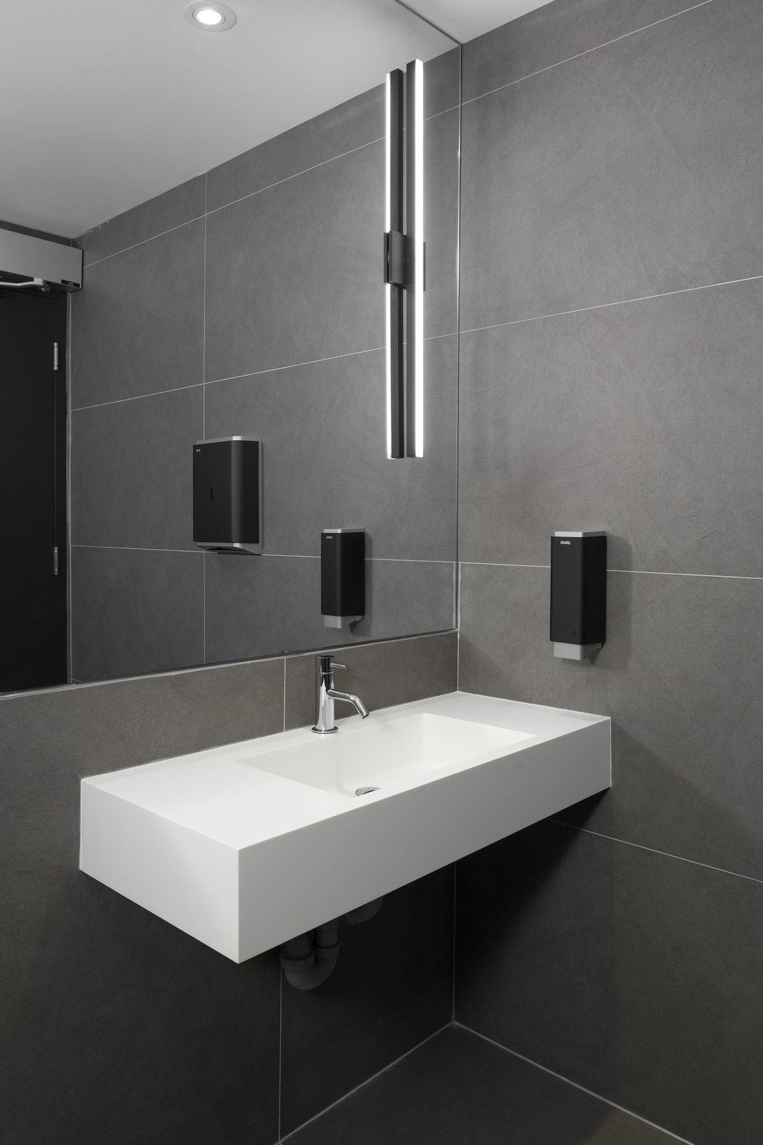 Washroom — Bomou on Bayview, East York, Toronto — interior design by RZ Interiors